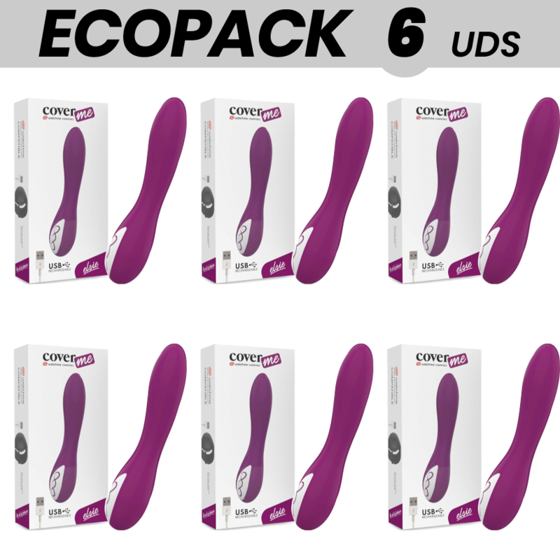 ECOPACK 6 UNIDADES - COVERME ELSIE COMPATÍVEL COM TECNOLOGIA SEM FIO WATCHME