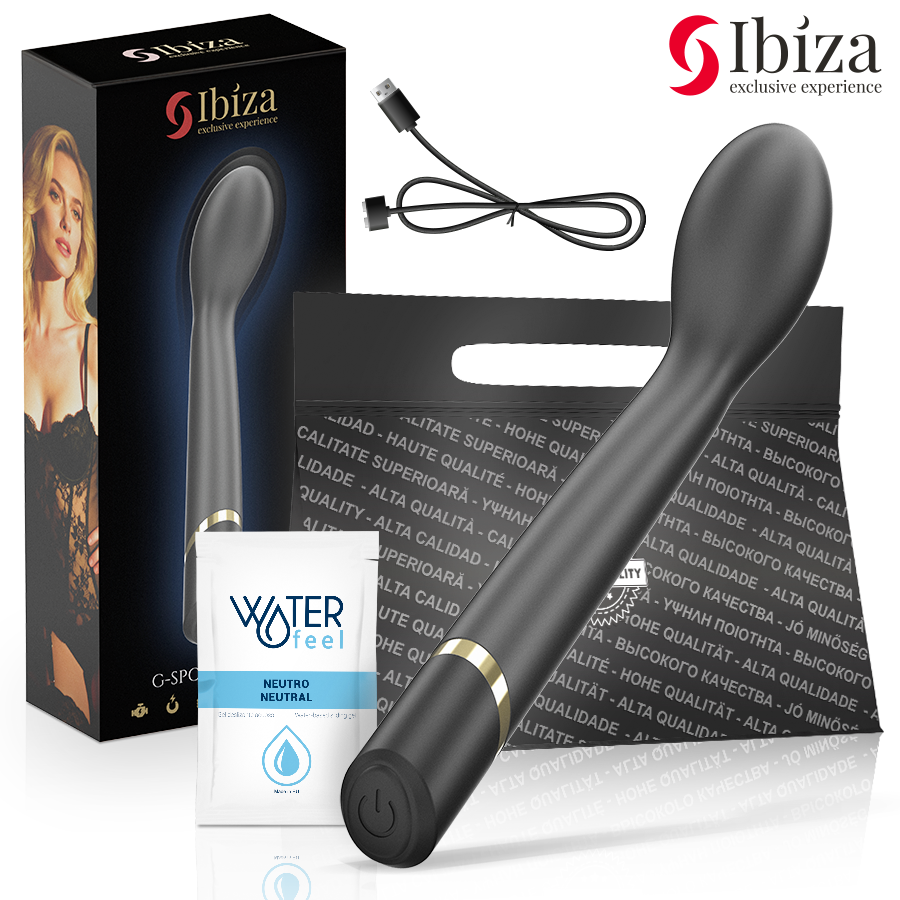 IBIZA - VIBRADOR DE PONTO G 10 VIBRAÇÕES RECARREGÁVEL
