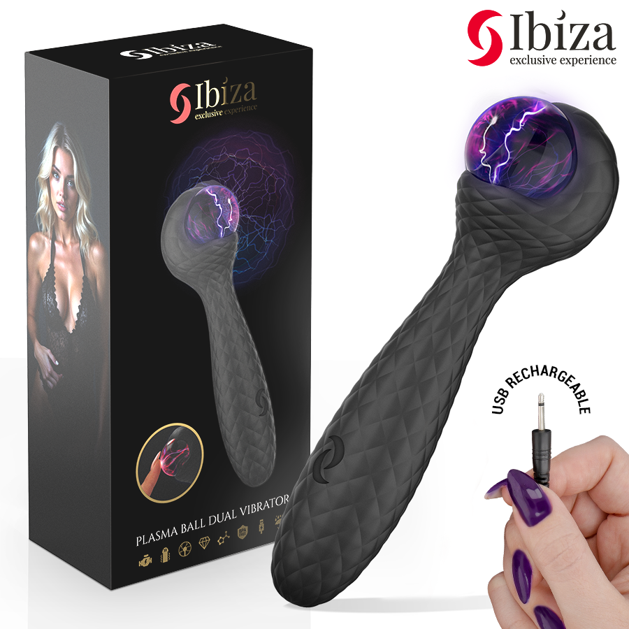 IBIZA - VIBRADOR E ESTIMULADOR DE PLASMA SPHERE